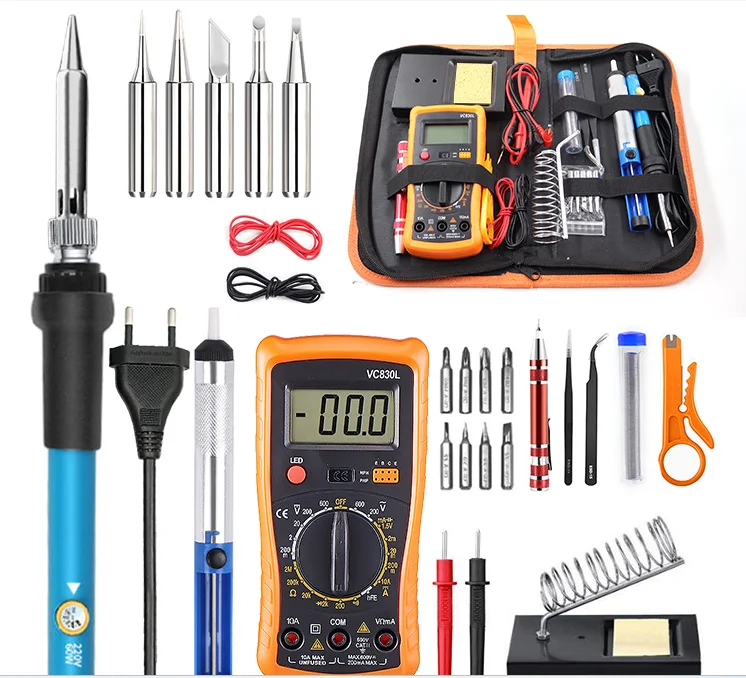 Electric Soldering iron household small set of internal heat adjustable soldering iron soldering repair electric chromite tool