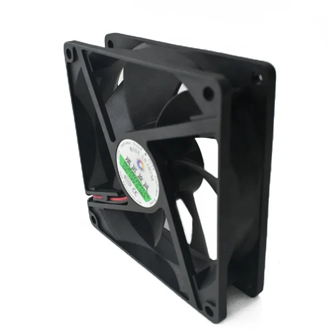 
High Temperature 12v 24v 92x92x25mm Axial DC Fan for Greenhouse Ventilation 