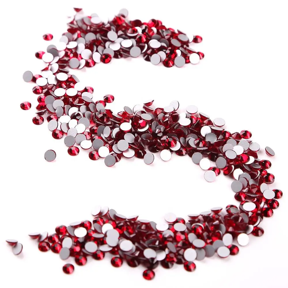 Honor of crystal SS4 Siam Non Hot Fix Rhinestones Cristal Stone Flat Back for clothes