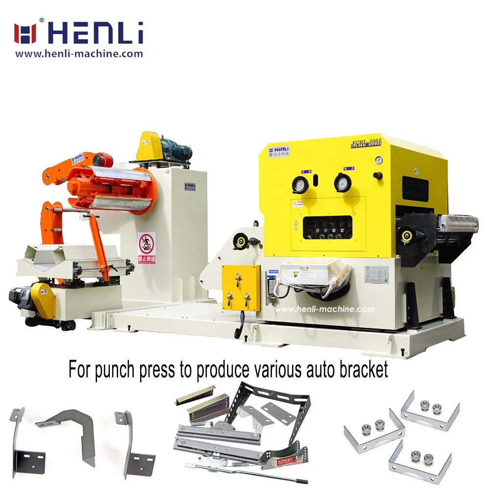 decoiler straightener feeder 3 in 1  Metal Straightener NC Feeder  Machine