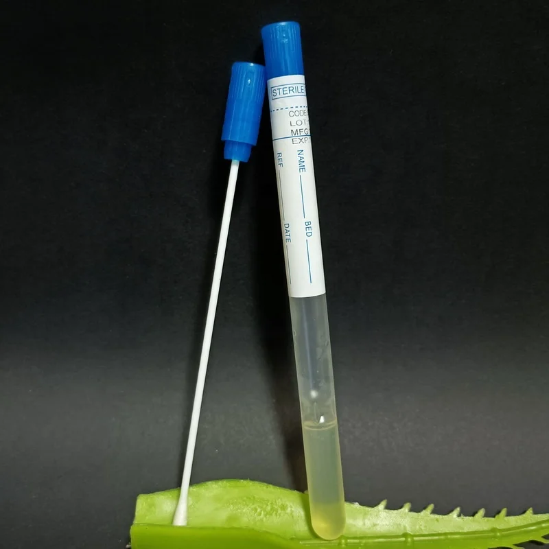 IR Sterile Sampling Specimen Collection  Amies Gel Amie Transport Medium Swab