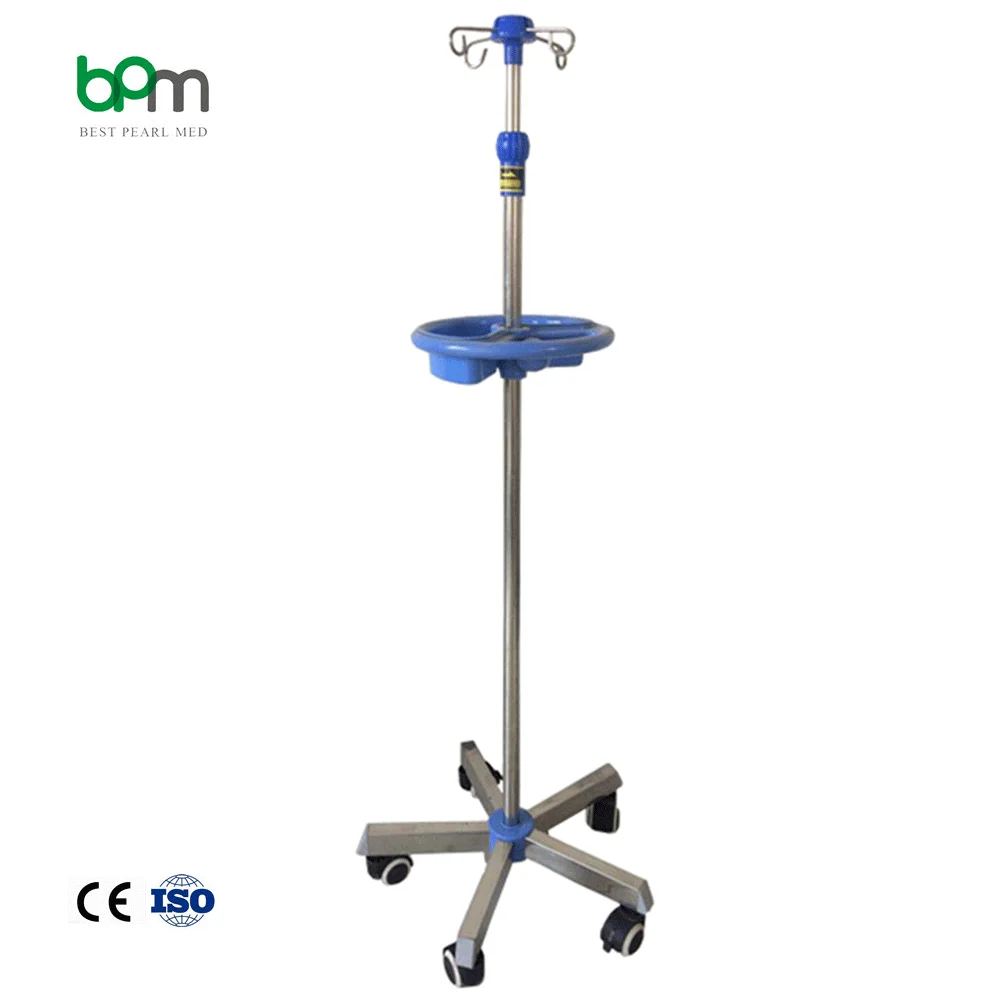 
Infusion Drip Stand Fittings Pump Medical Stainless Infusion Stands  (1600224595416)