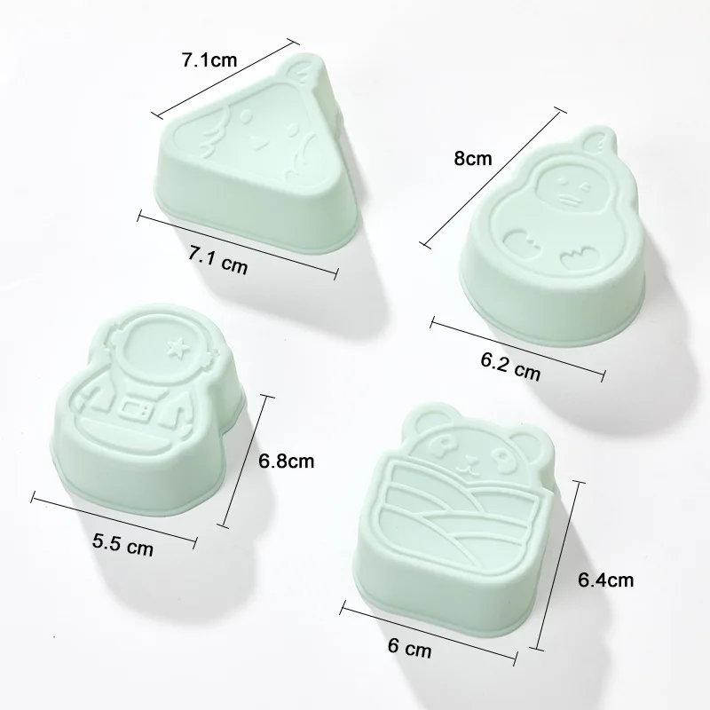 Silicone Mold for Steaming Cake Rice Cake Jelly Pudding Baby Food Supplement Food Grade Bowl Packaged in Box