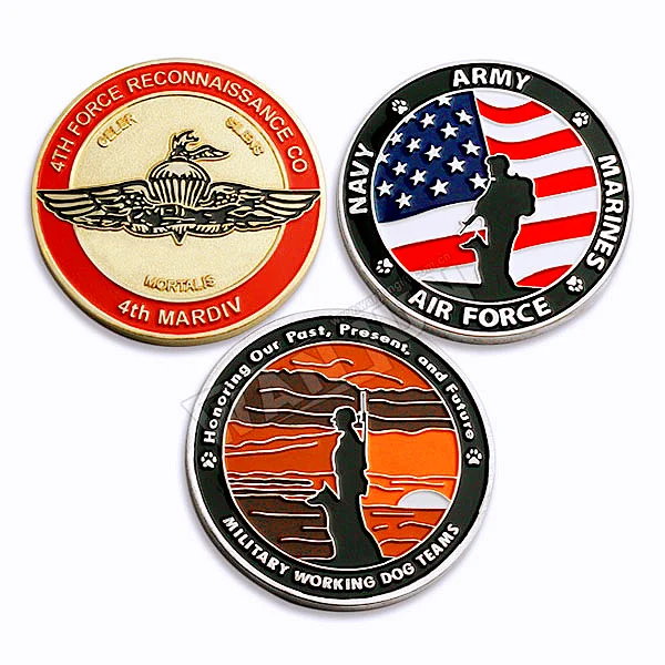 Manufacturers wholesale personalized military challenge souvenir coin custom metal souvenir coin