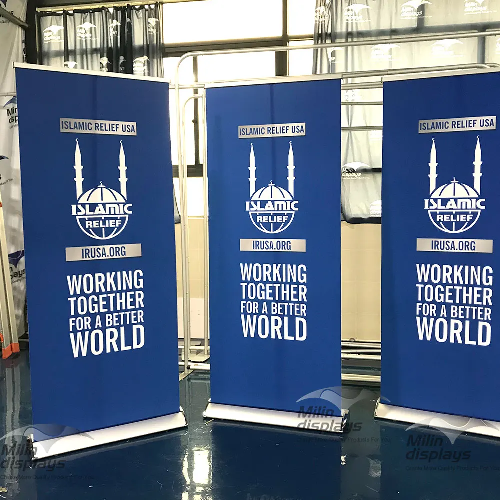 Расширение roll up баннерные стенды и выдвижной дисплей/торговой выставки Roll-Up