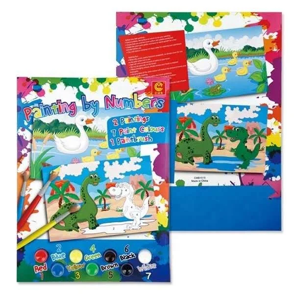 popular sale joy play hand painting kit paint by numbers kids