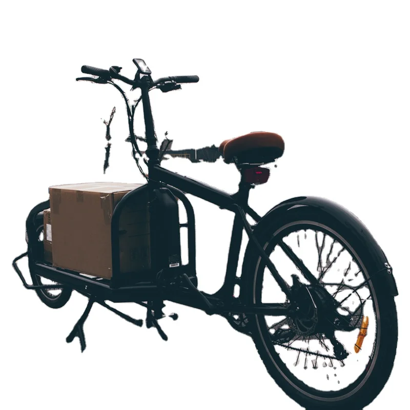 wholesale customized cargo bike poland  with big box in the front for shopping which is very beautiful