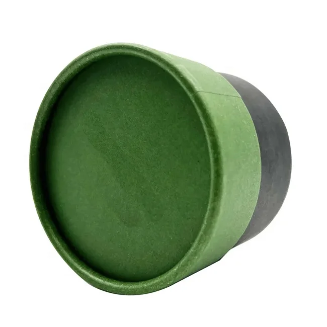 Hot Sale Cylinder Florist Portable Box Hat Box Cardboard Flower Gift Box Gold Stamping Round Flower Black With Ribbon Handle Oem