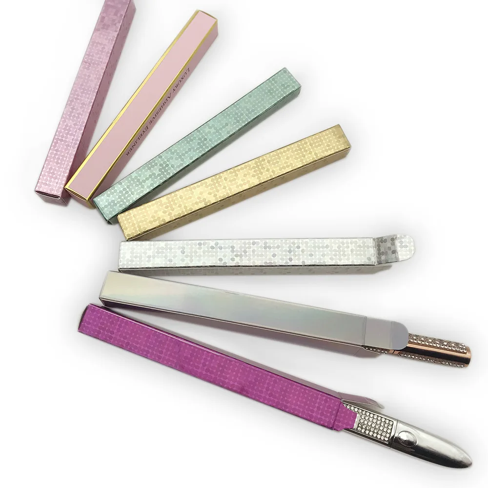 Self Adhesive Magic Eyeliner Pencil No Glue Waterproof Anti-smudge Quick Drying Eyelashes Sticking Eye liner Pen