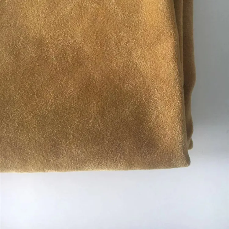 Micro Fiber Flocking Suede Fabric Sneaker Boot Bag Material In Stock