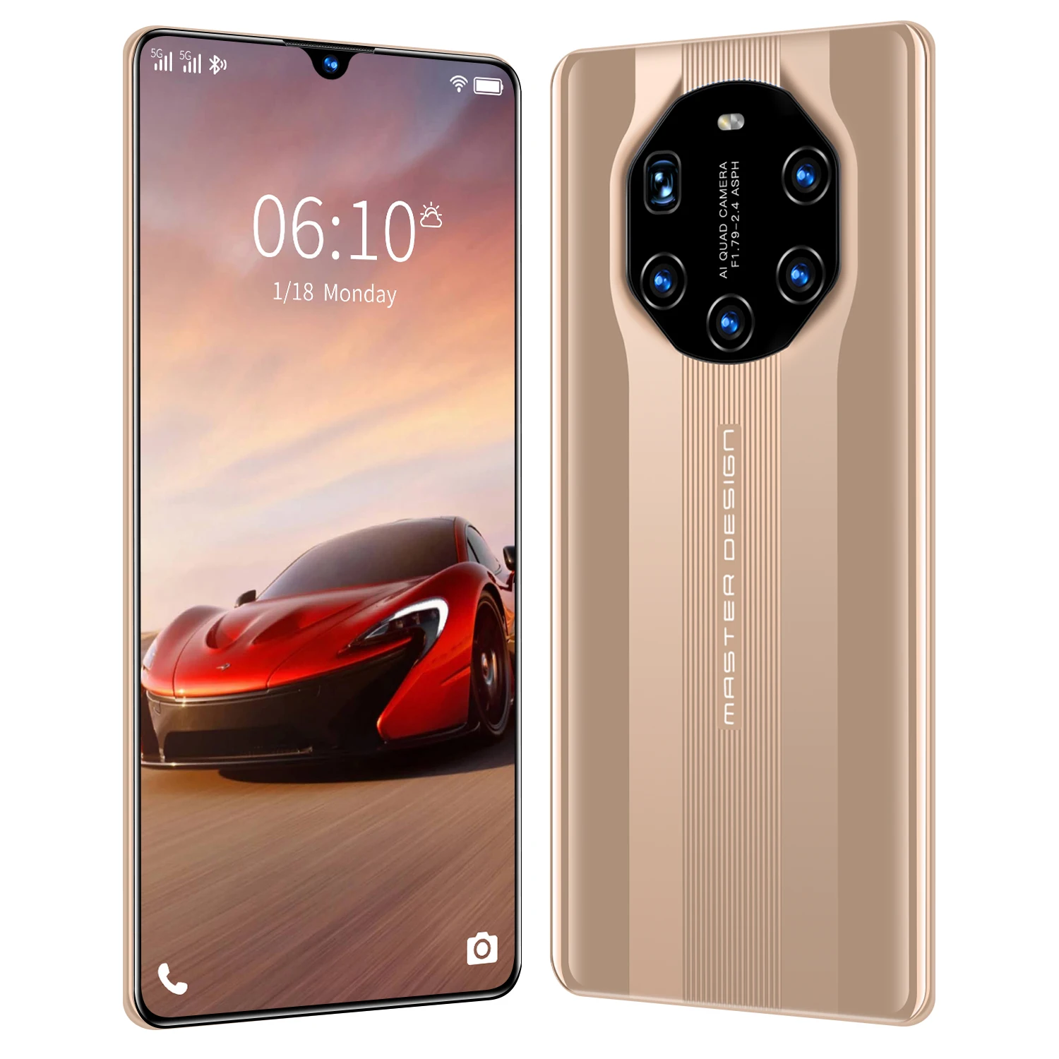 free shipping OEM android phone MT40RS 6.5 Inch cheap celular unlock telephone