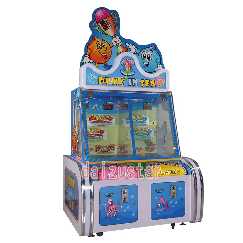 Глубоководный Слэм-Данк обычный игрушечный кран игровой автомат охотник за рыбой Настольная стрельба Аркадный Игровой для продажи