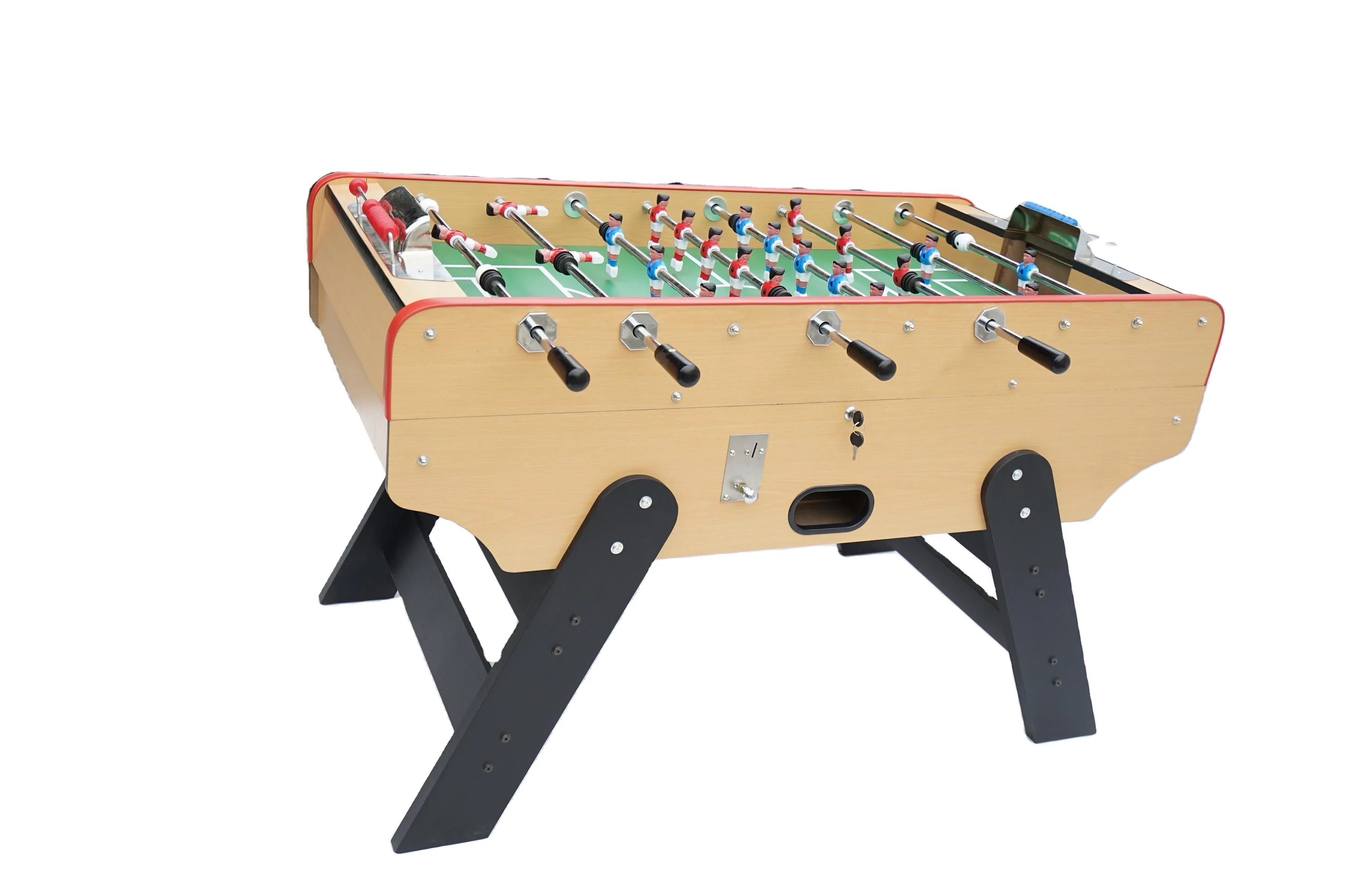 
KBL-S1722 new model coin operated soccer table with metal player 