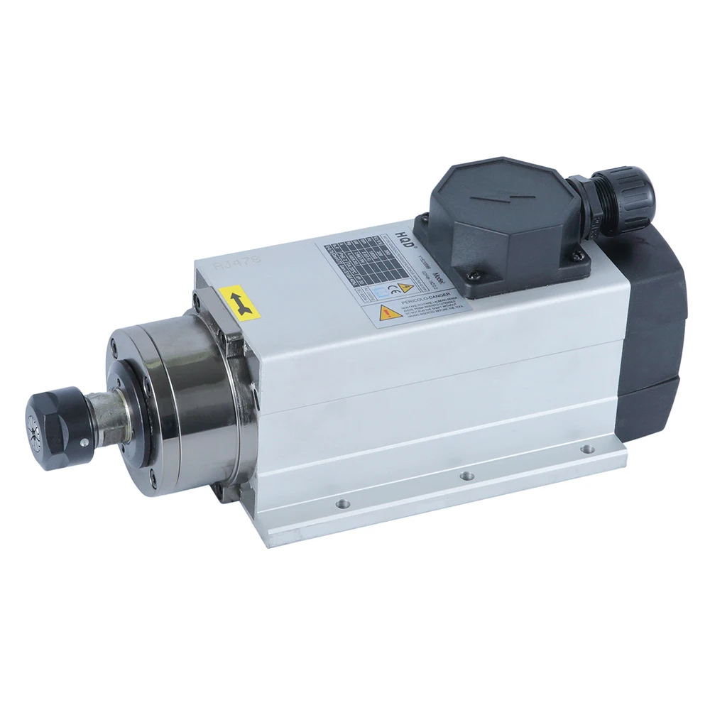 Gdf46-18z /1.5 1.5kW spindle motor with ER20 chuck Pneumatic CNC machine tool spindle