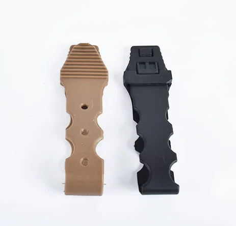Fight Light Series Taco Pouch Molle Fastener 2 Packs 5.9in Tactical MOLLE Malice Clips Short Coyote