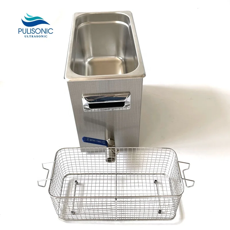 6L Table Ultrasonic Transducer Cleaner Bath With Timer/Heater Used For Washing Medical Instrument Parts