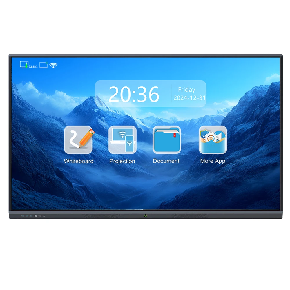 Бюджетный 55 дюймов HD LCD образовательный сенсорный экран для школ