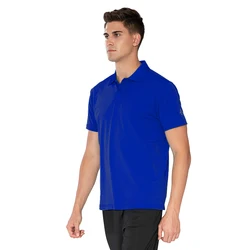 Summer New Design Custom Logo Men Clothes Short Sleeved T Shirt Casual Lapel Business Polo Shirt