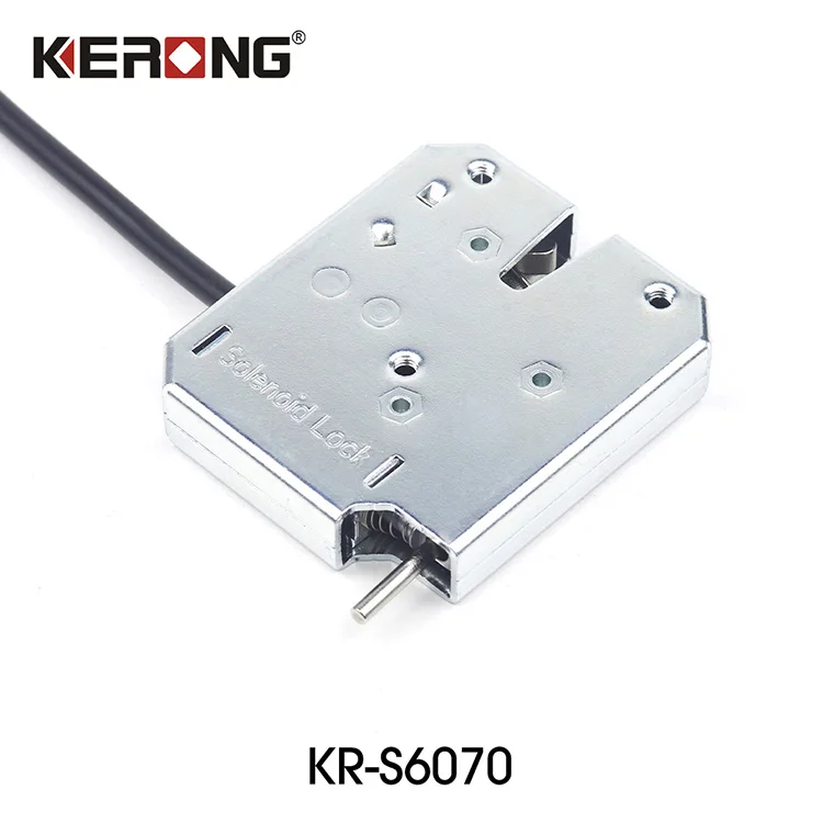 KERONG Small Keyless Electromagnetic Cabinet Door Locks For Metal Logistics Lockers
