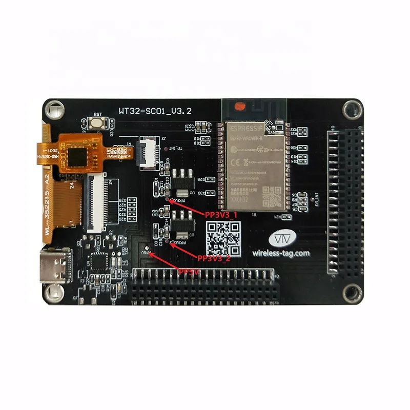 WT32SC01 16 Мб изготовленный на заказ два ядра CPU 2-точечный управления сенсорный ЖК-экран 3 5 дюймов 320*480 оптовая