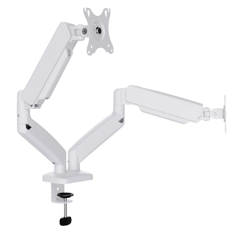 Mounting Classics Computer Bracket Double Arms Gas Spring Full Motion Monitor Desk Mount Monitor Holder Arm