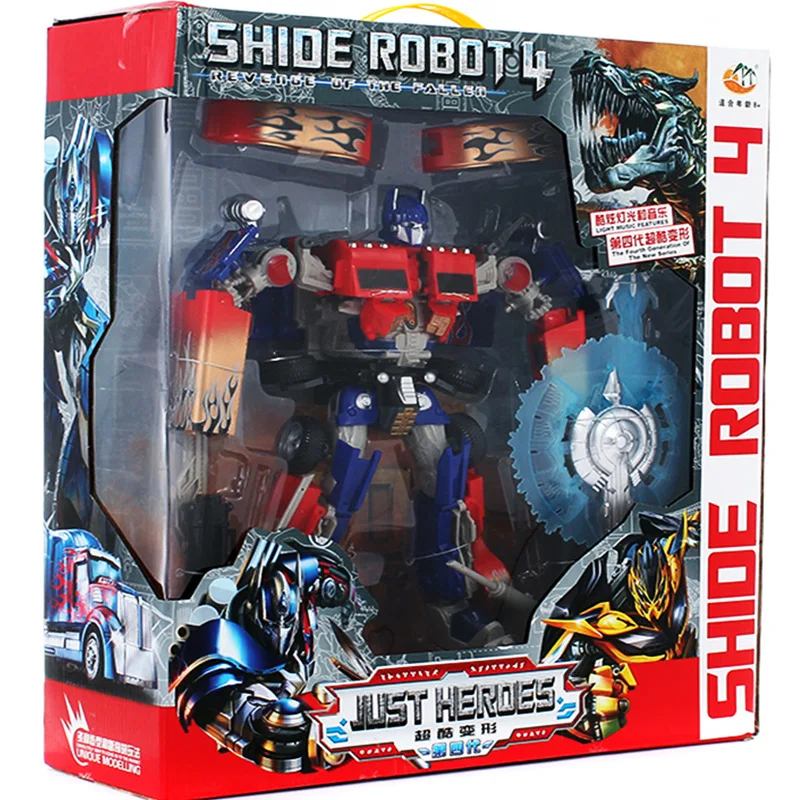 Children ABS Deformation toys model car robot toys