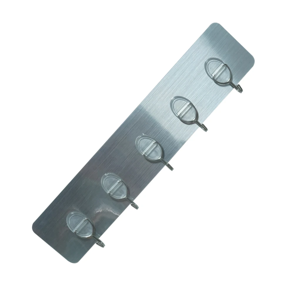 Hot Selling Heavy Duty Smooth Ems Ceramic Glass Coat Strong Plastic Adhesive Sticker Hook Wall Application Bathroom Use Metal