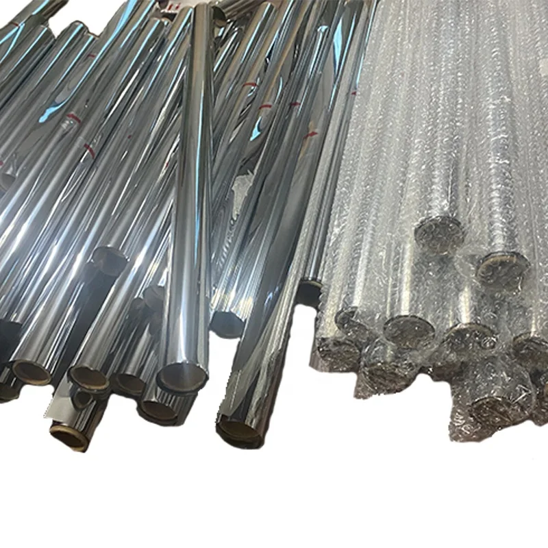 KABINSHI Top Quality 1mil 1ply 05% VLT Mirror Heat Rejection 50CM*3M Tint Car Stickers Dark Black Window Film Plastic PET Films