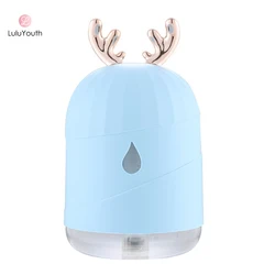 Portable Air Purifier, Mini Cool Mist Ultrasonic Aroma Diffuser Nano Car Face Humidifier/