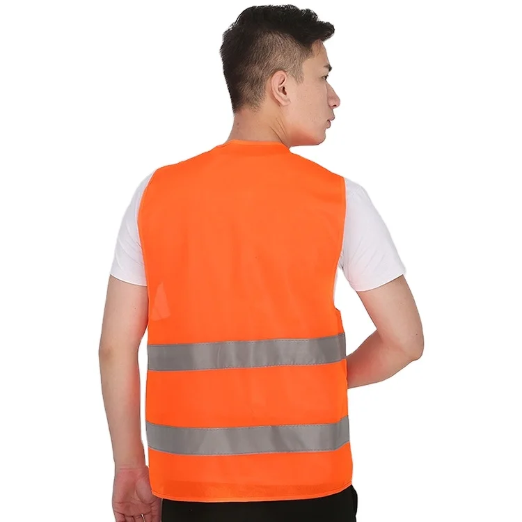 Premium Durable Fabric High Visibility Reflective Safety Vest Waterproof Reflective Clothing with Customizable Logo