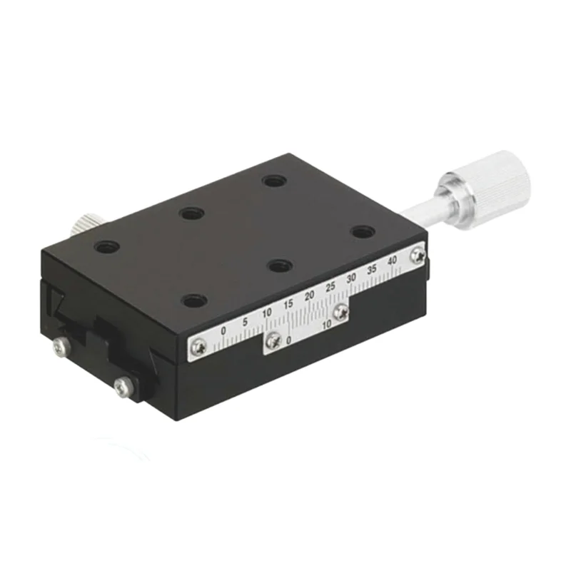 Quick feed screw manually fine-tuning the sliding table XSLC60 90 Optical displacement platform dovetail slot single-axis X axis
