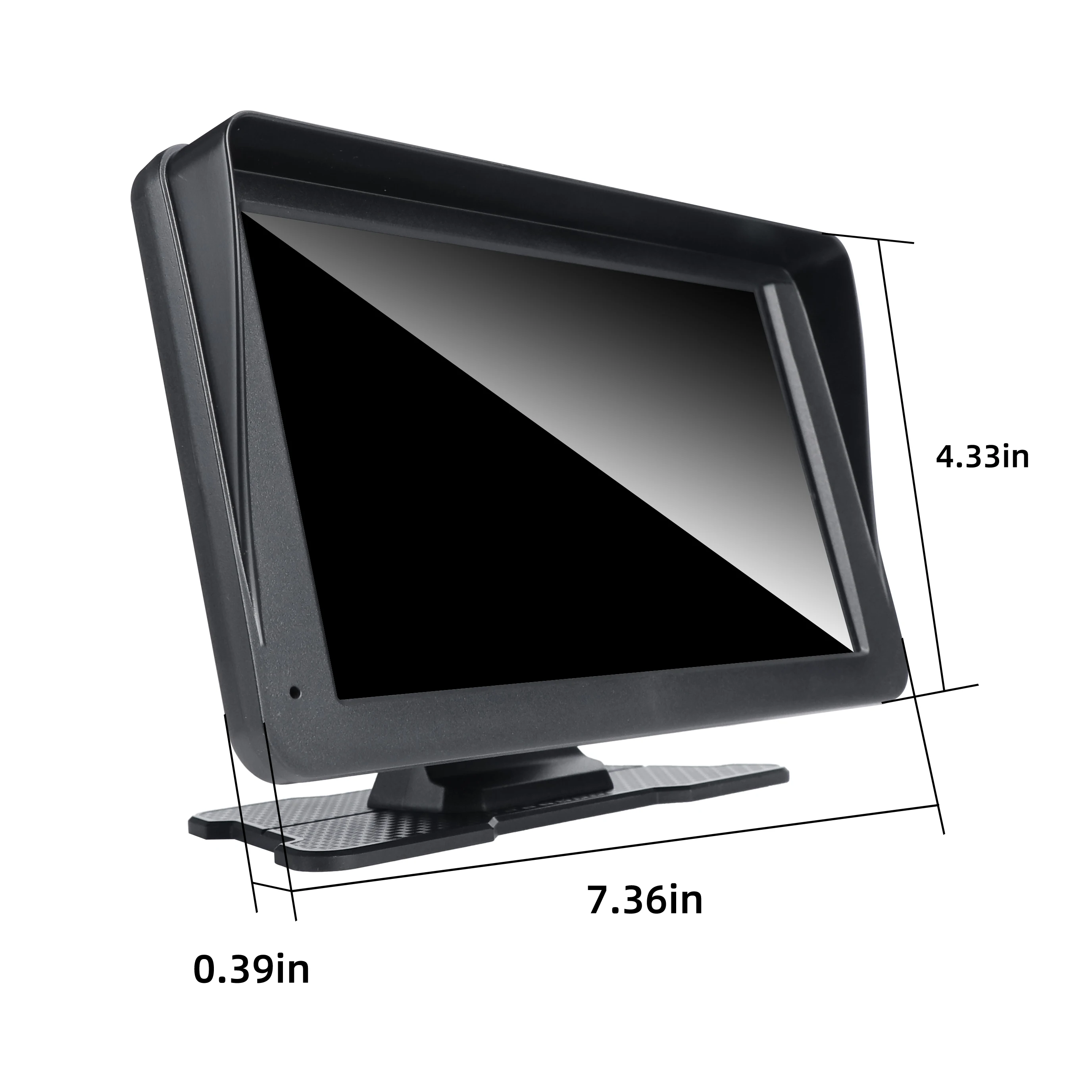 Factory 7 Inch Car Monitoring System PND Truck Rv Parking Rear View Reverse Assistance Lcd Color Display Screen Car Monitor