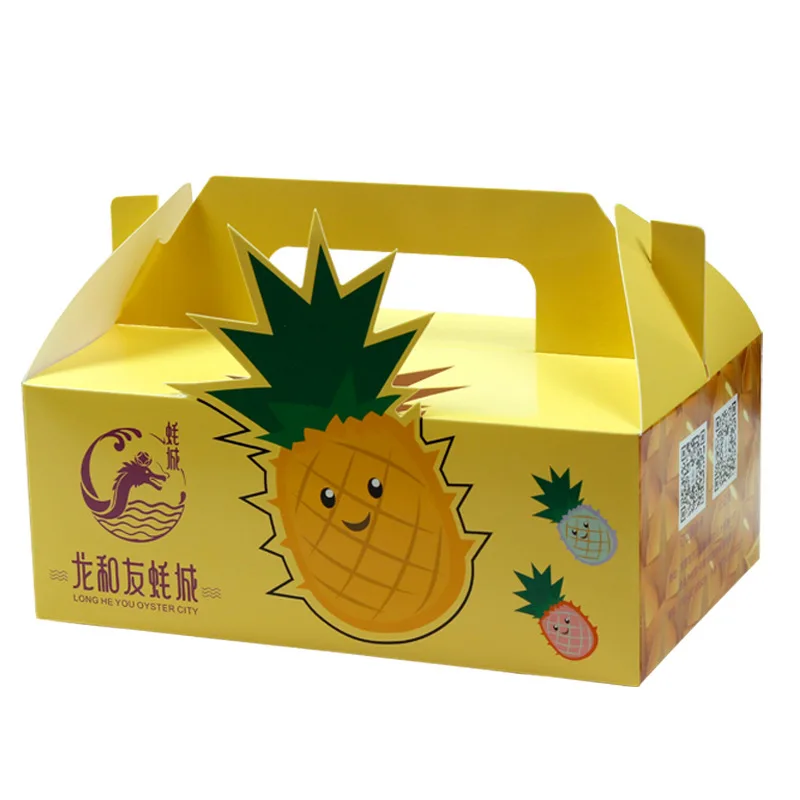paper box manufacturers takeout paper food packaging food cardboard paper cake box with handle and window