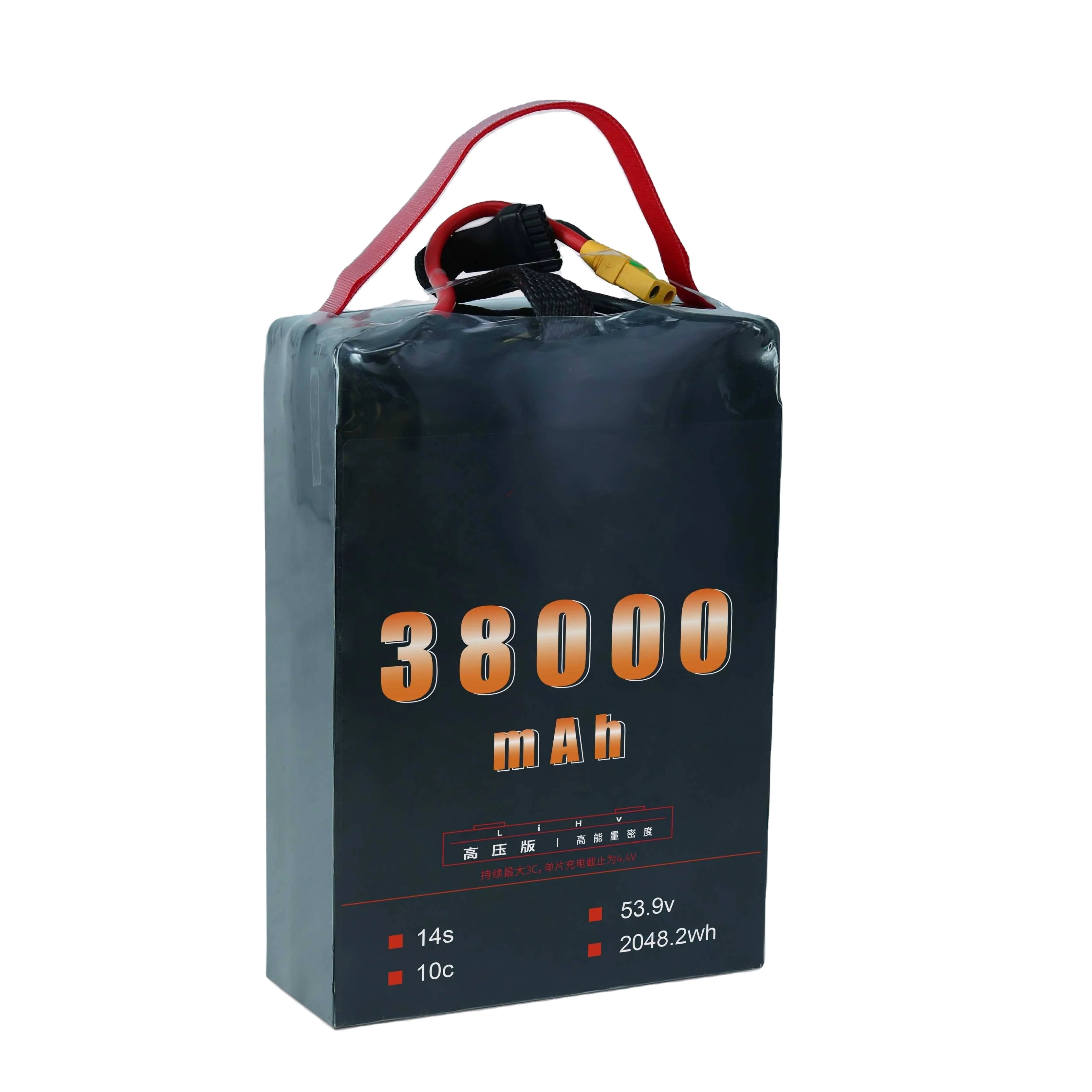 High voltage 3.85V 6S/12S/14S 38000mAh 38ah fly drone battery for vtol delivery uav fixed wing
