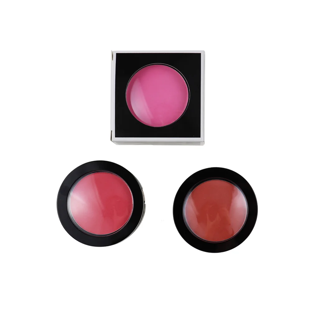 New Private Label Blusher Makeup Blusher 5 Color Eye Shadow and Blush With Customized Logo