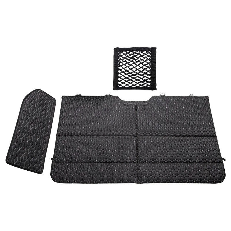 2022 New Design Car Bed Air Mattress Car Traveling Bed Inflatable Mattress Air Bed With Cartoon Pattern Camping Outdoor For Car