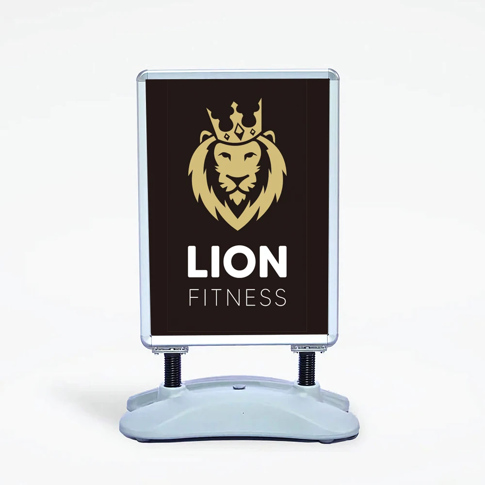 Outdoor Advertising Signs double sided waterbase poster stand sidewalk pavement signs