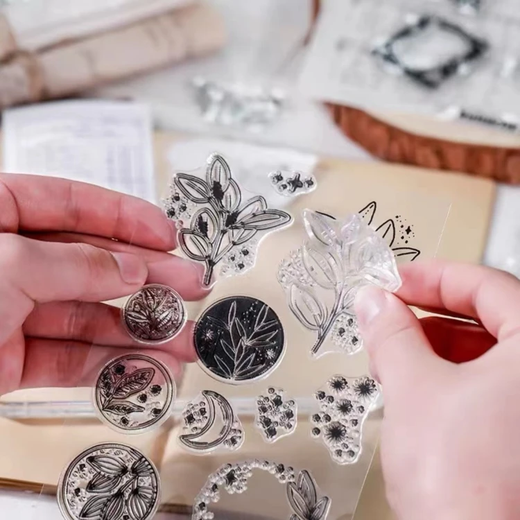 Various Patterns DIY Crafting  Pattern Creative Expressions Clear Stamp Acrylic Silicone Clear Stamp