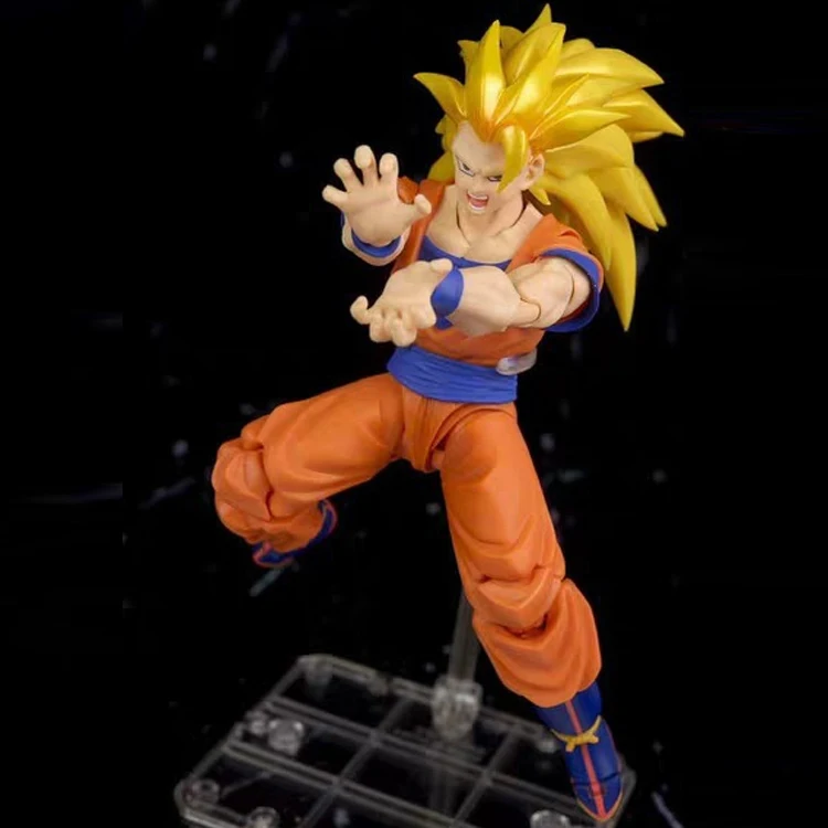 anime super saiyan action figure goku super saiyan collection pvc toy kids gifts son goku sh figuarts dragoned ball z