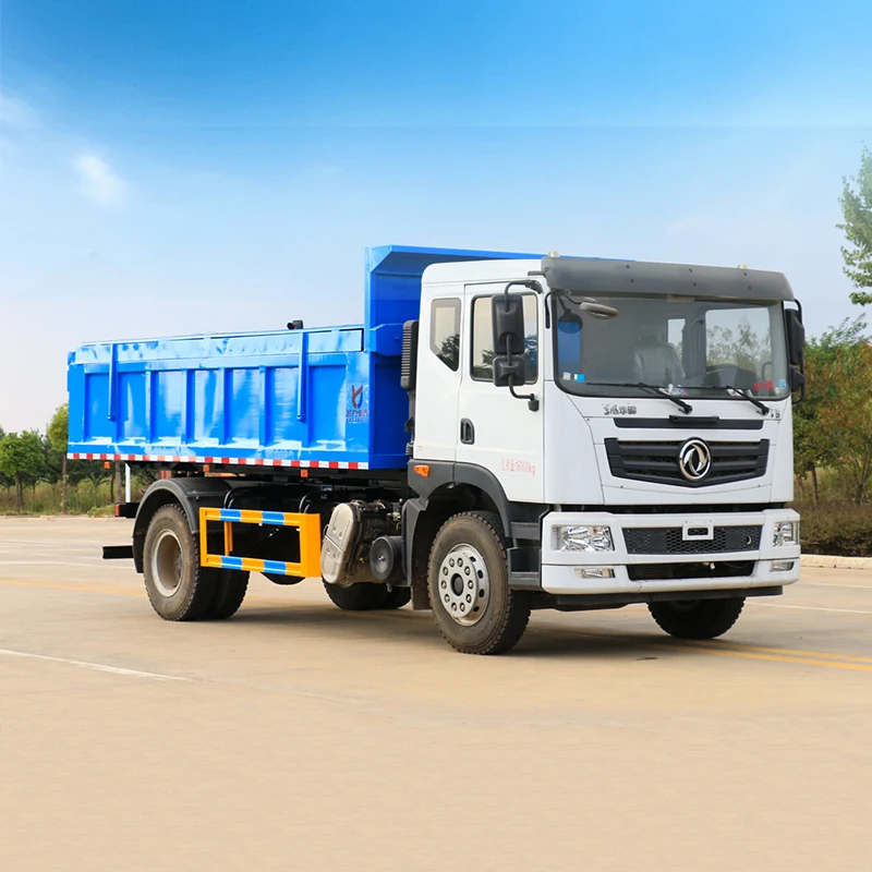 DFAC 4*2 Diesel Manual Dump Truck New Condition Sludge Transport Vehicle for Construction Materials Euro 5 Emission Standard