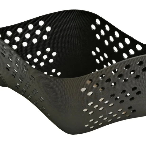 smooth HDPE geocell for retaining wall