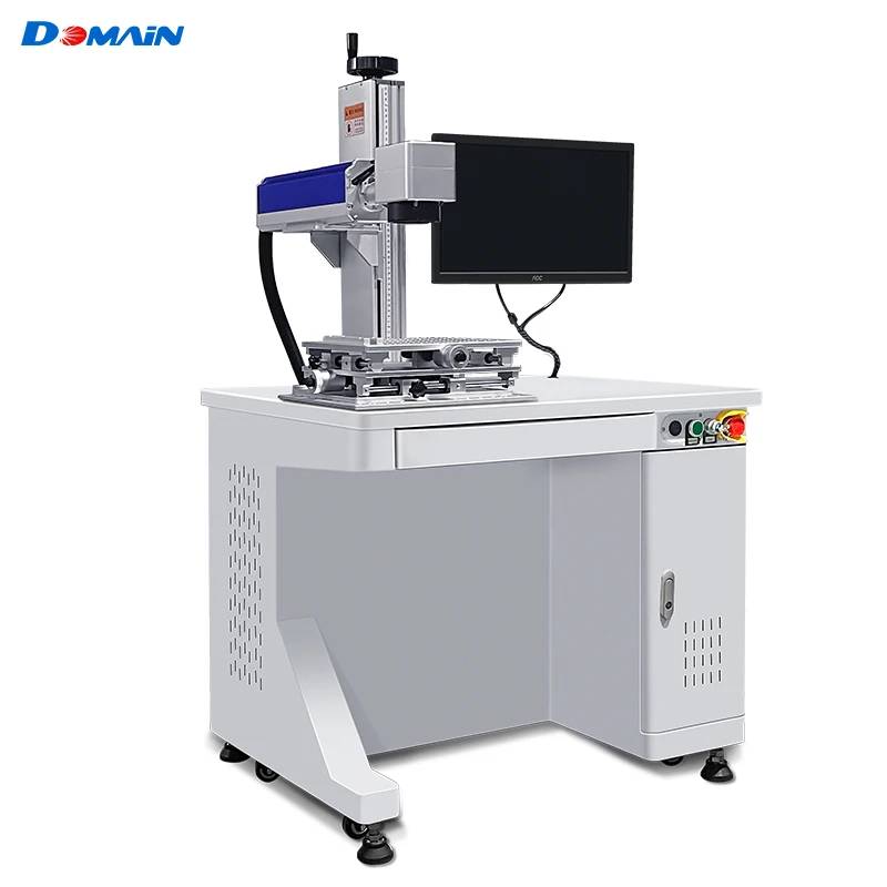 Domain laser marking machine for metal engraving raycus jpt mopa max optional 50/100w laser marking machine
