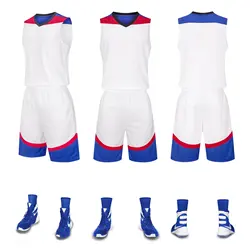 Custom Sublimation Reversible Basketball Jersey Factory Price Breathable Cheap Basketball Reversible Jerseys Basketball Wear