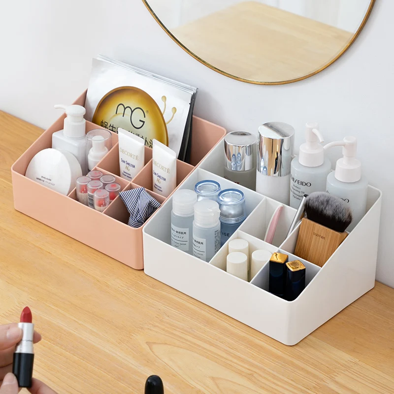 Wholesale Multi-Function Plastic Desktop Storage Box For Sundries Office Desk Stationery Organizer