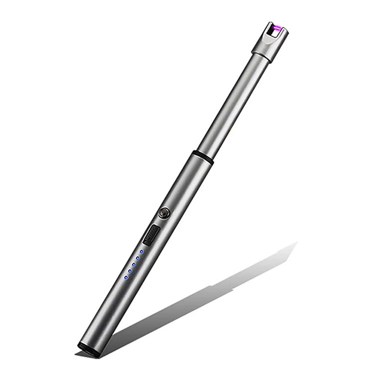 
Hot Selling New Display Power Electric Arc Lighter Creative Gas Stove Candle Lighter Ignition Customizable Logo 