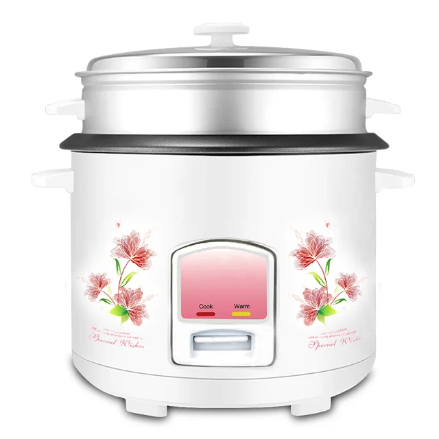 National Deluxe Rice Cooker with Non Stick Coating Inner Pot Electric Multi Cooker at Home Appliances