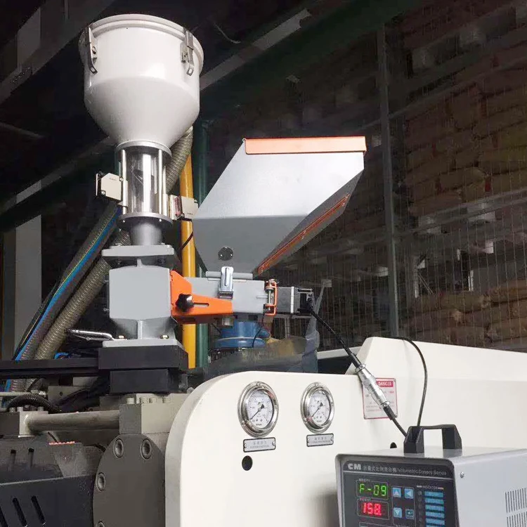 double volumetric doser machine extruder plastic granules color mixer