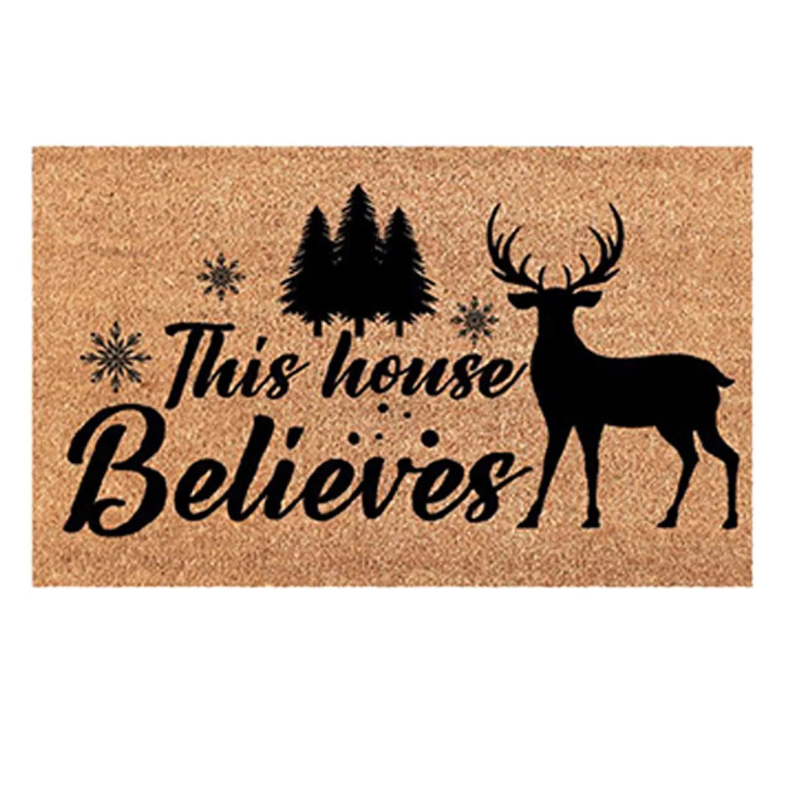 Natural Coconut Fiber Blank Bulk Plain Coco Coir Doormats Logo Floor Door Mat Colorful Custom Size Indoor Carpet