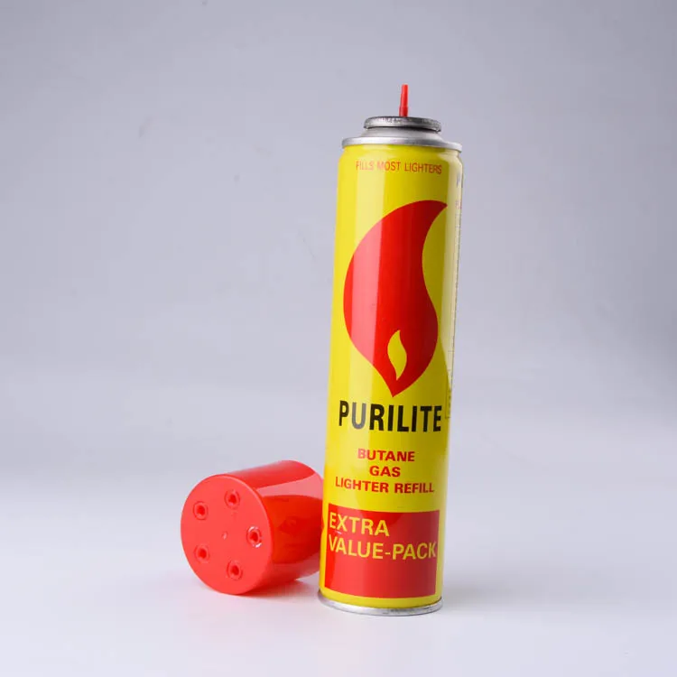 300ML Cheap Butane Gas OEM Brand Neon Premium Performance Expectation Butane Gas Lighter Refill