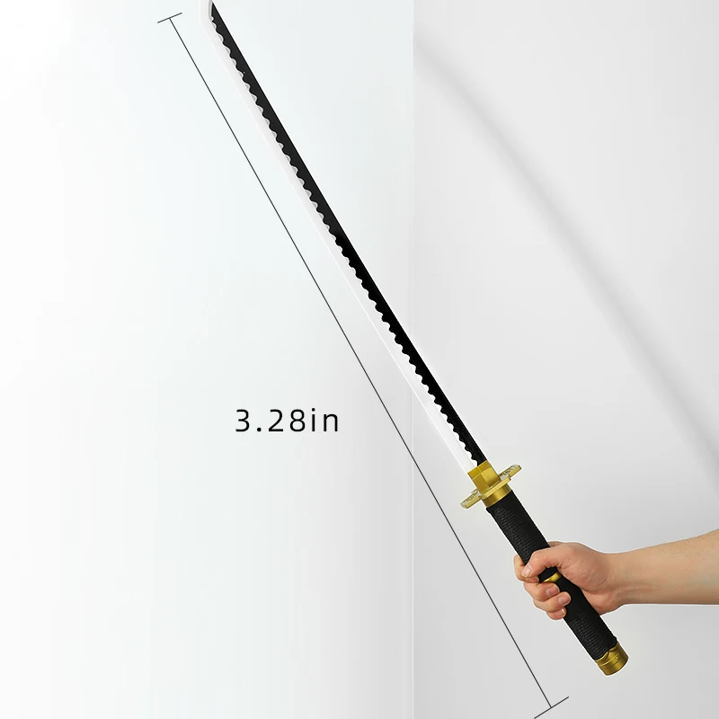 Japanese Anime One Piece Katana Wooden Swords Roronoa Zoro Cosplay Toy Ninja Swords with Sheath